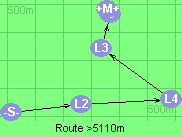 Route >5110m